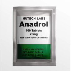 Anadrol 25 mg Hutech Labs